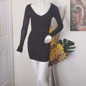Guess Sparkly Sweater Dress Size S